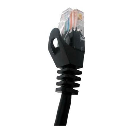 Chiptech, Inc Dba Vertical Cable Vertical Cable CAT6 Snagless Molded Patch Cable, 10 ft. (3 meter), Black 094-840/10BK